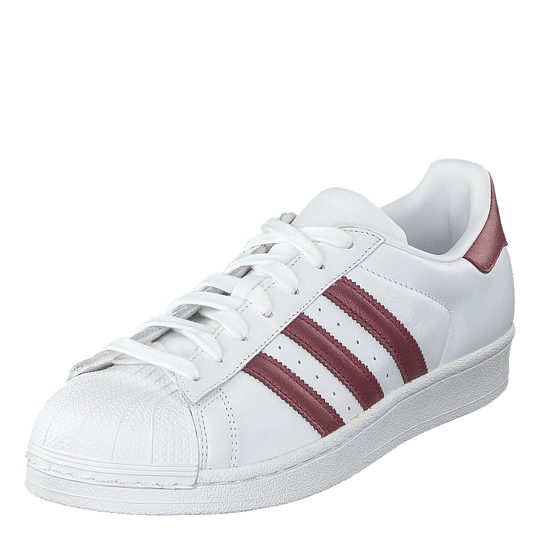 Superstar W Ftwwht/supcol/gretwo Italian Leather Sneakers