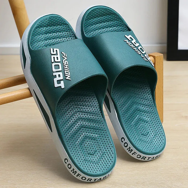 Drew House Slippers Fashion Men Summer Slippers Indoor Sport Style Thick Sole Lightweight Good Breathability Bathroom Outsdoor Beach Comfort Shoes