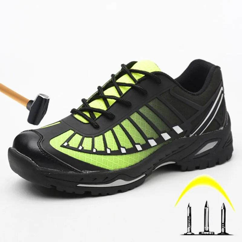 Pull On Work Boots Vs Lace Up Men's Boots Safety Shoes Men's Boots Steel Toe Cap Safety Boots