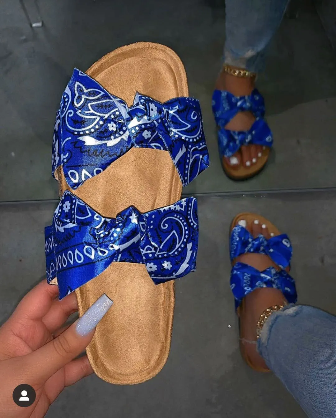 Flip Flops Canada Amozae-Open Toe Butterfly-knot Women Summer Slippers Flip Flops Female Outside Beach Shoes Lady Casual Slides Female Sandals Shoes