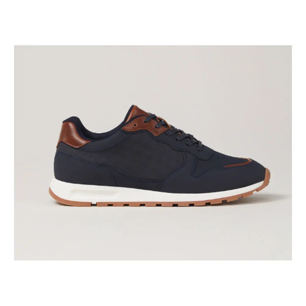 Awesome Sneakers Lefties- Navy Blue Sporty Dress Contrast