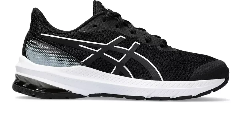 GT-1000 12 GS (Black/White) Asics Best Arch Support Shoe