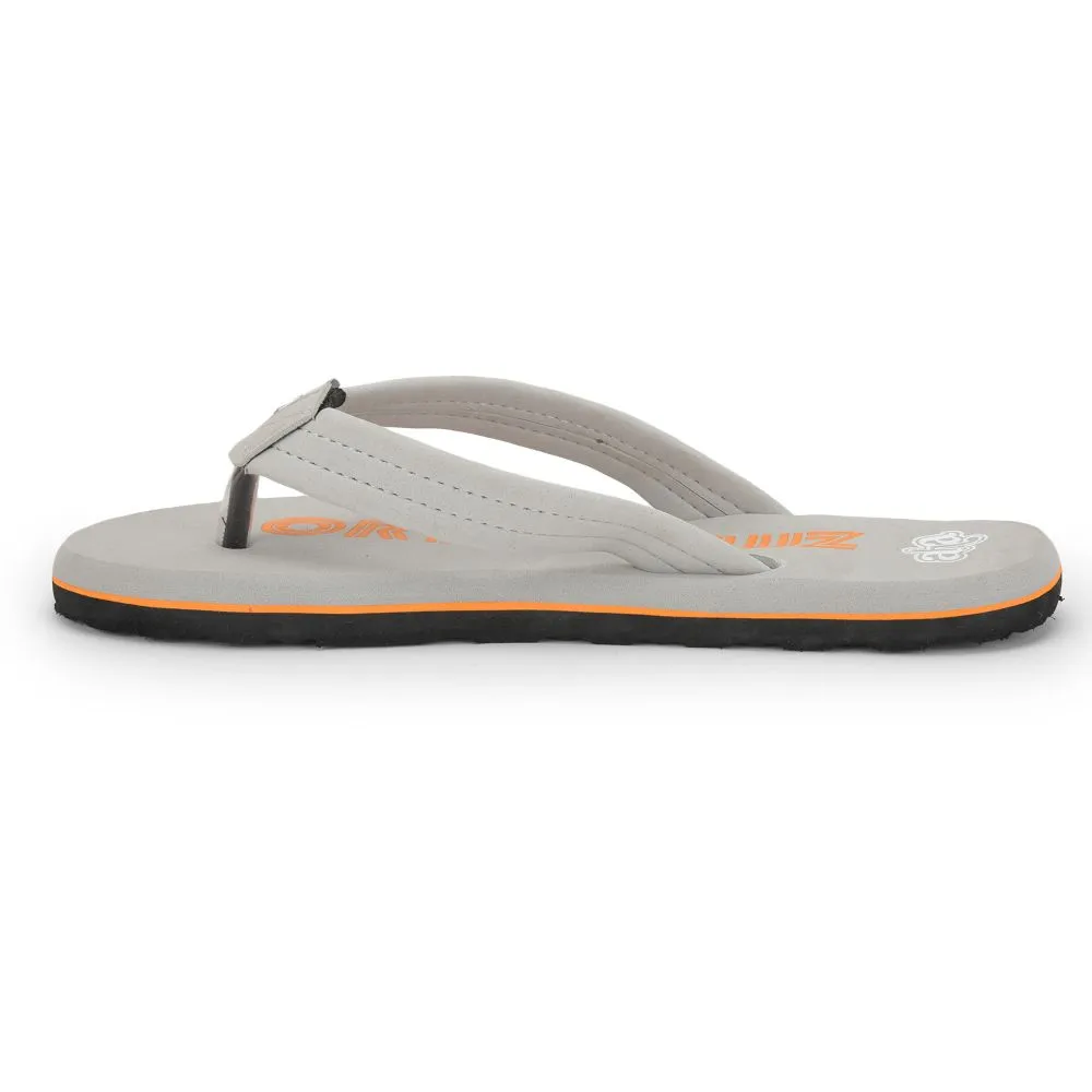 A-HA Casual Light Grey Flip Flop For Men ORTHO-1 By Liberty China Slippers