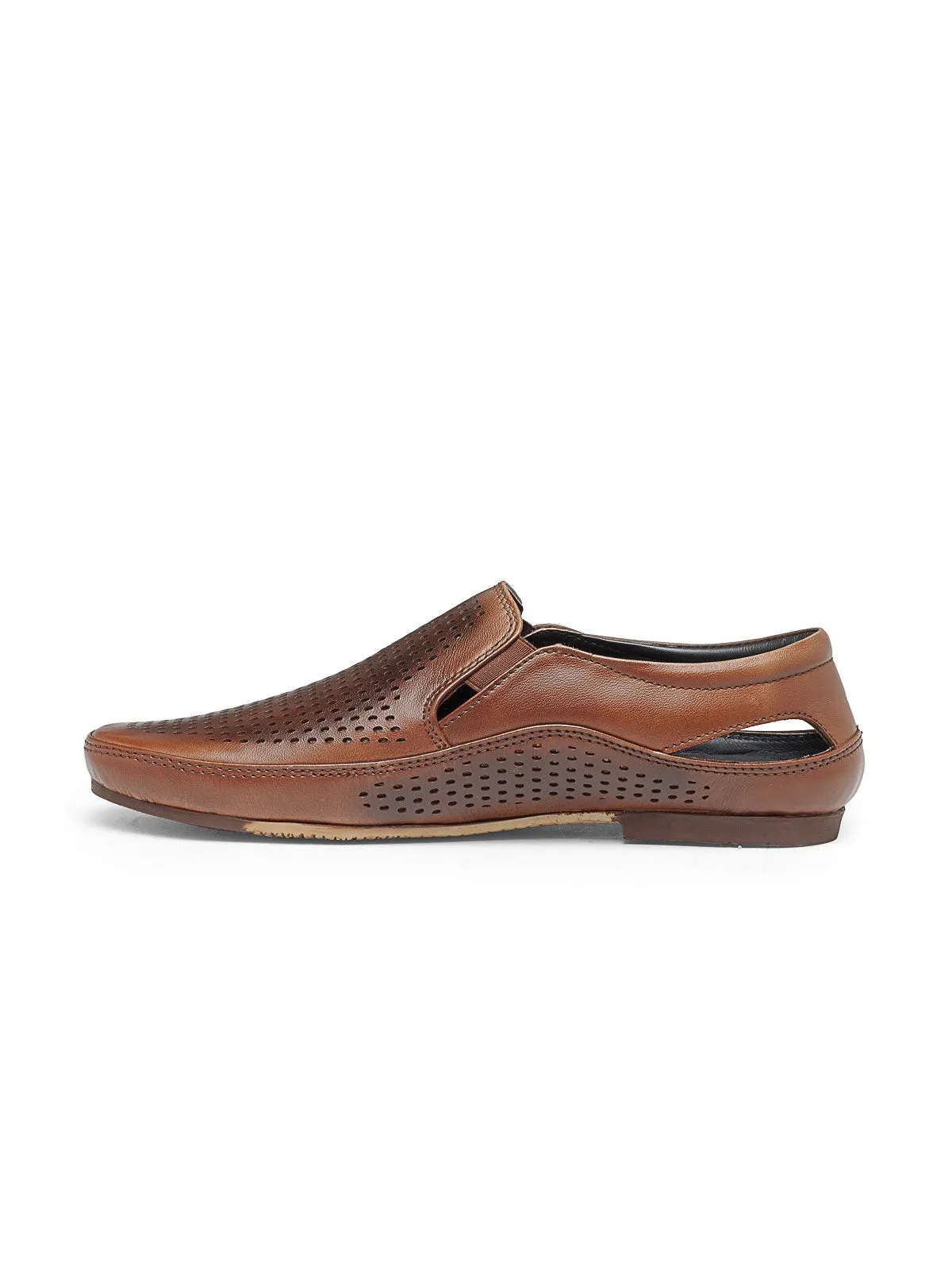 Women's Slip On > Slip On Teakwood Men's Real Leather Shoes