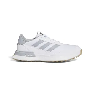Adidas Shoes Shoes adidas S2G SL Junior Golf Shoes - Cloud White/Halo Silver/Gum