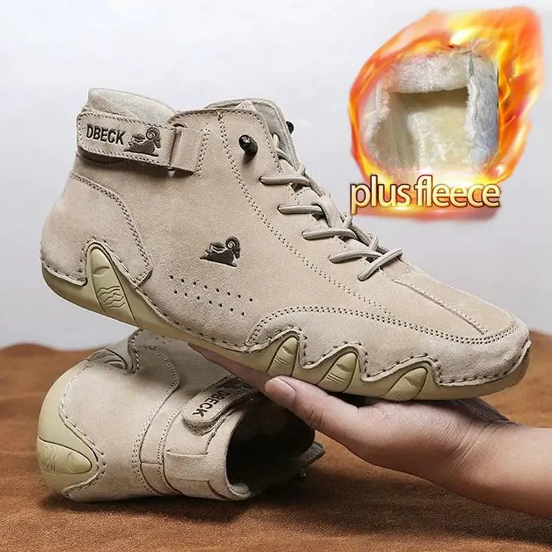 Italian Suede Shoes for a Healthy Posture Sneakers Swollen Feet