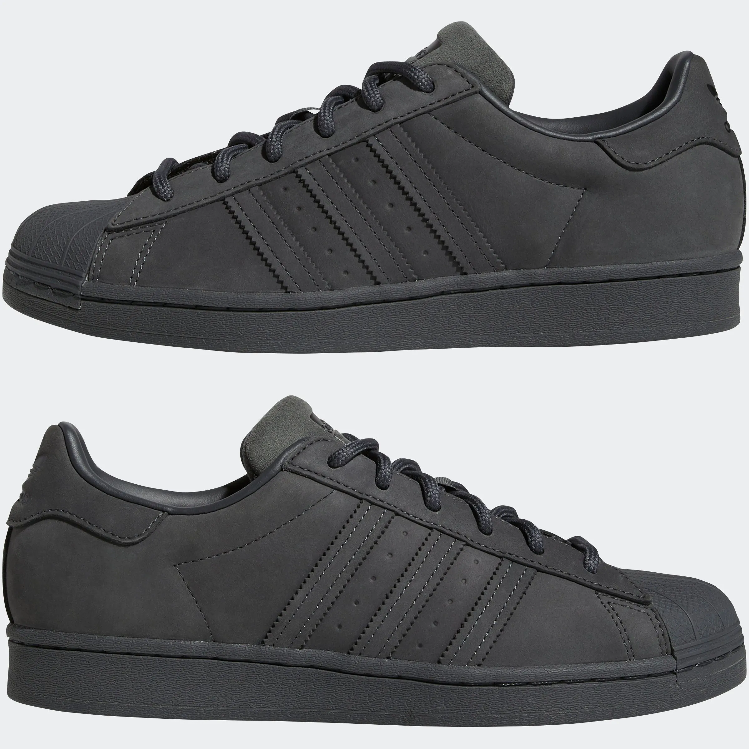Men's adidas Originals Superstar Shoes Grey Six Ohio State Adidas Shoes