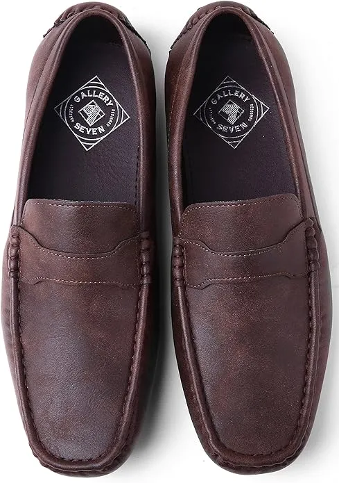 Lifestride Shoes Loafers Gallery Seven Mens Shaded Smart Penny Loafer  Color Saddle Brown Size 10