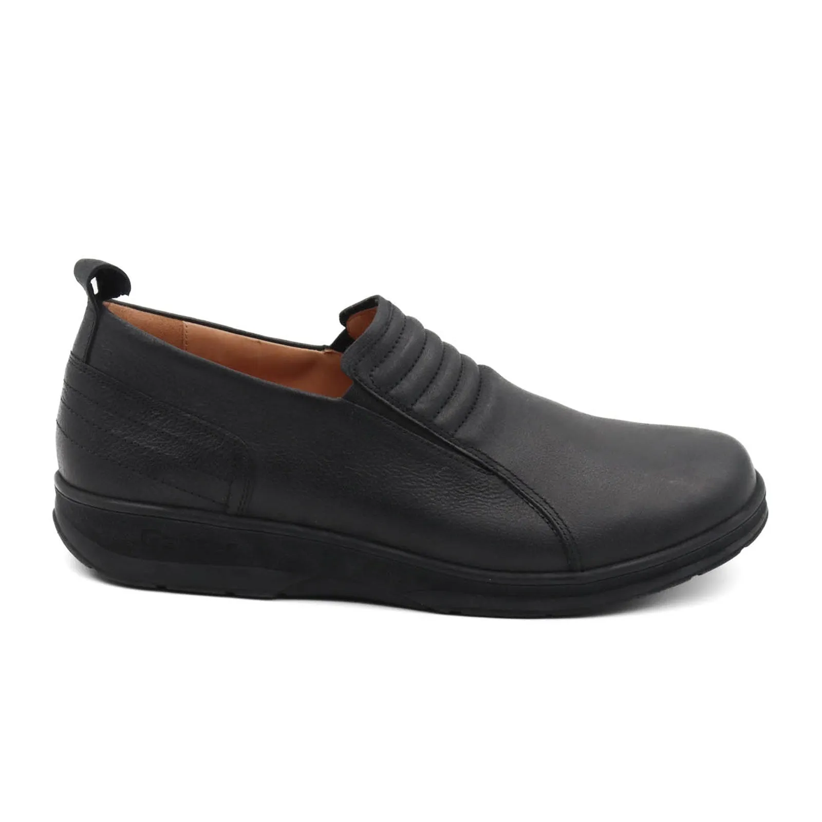 Slip-on Comfortable Casual Leather Mule Ganter Hugo Slip On (Men) - Black