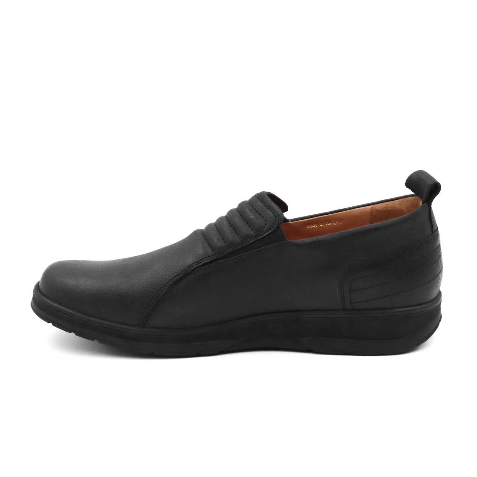 Stretchy Slip On Shoes Ganter Hugo Slip On (Men) - Black