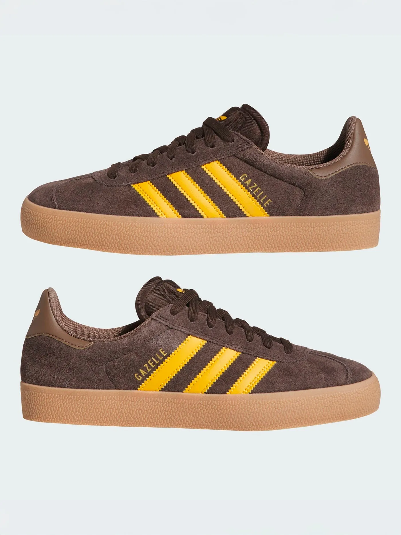 Adidas Sparkling Shoes Gazelle ADV Dark Brown/Preloved Yellow/Earth Strata Shoes