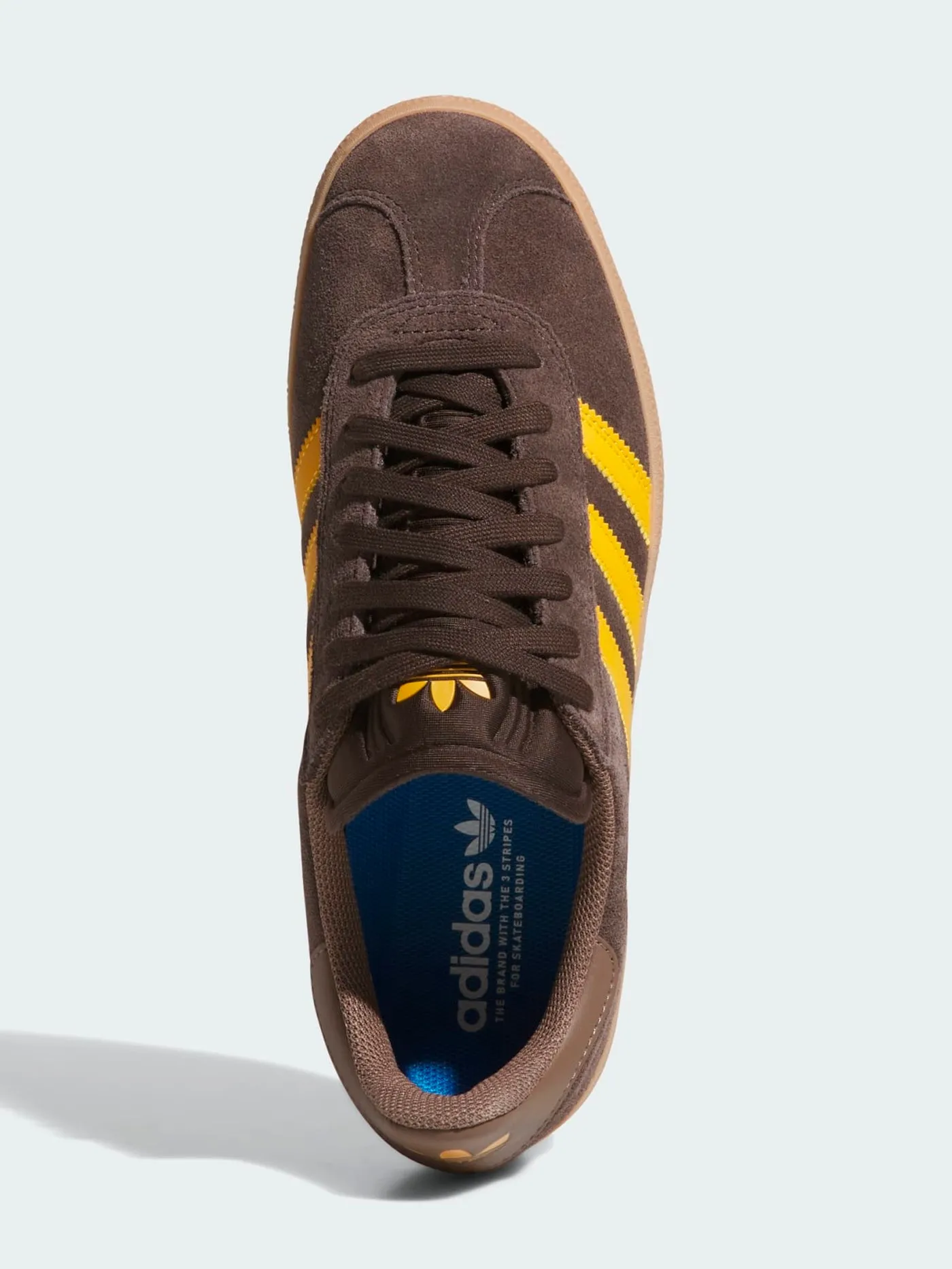Gazelle ADV Dark Brown/Preloved Yellow/Earth Strata Shoes Adidas Originals Superstar Running Shoes