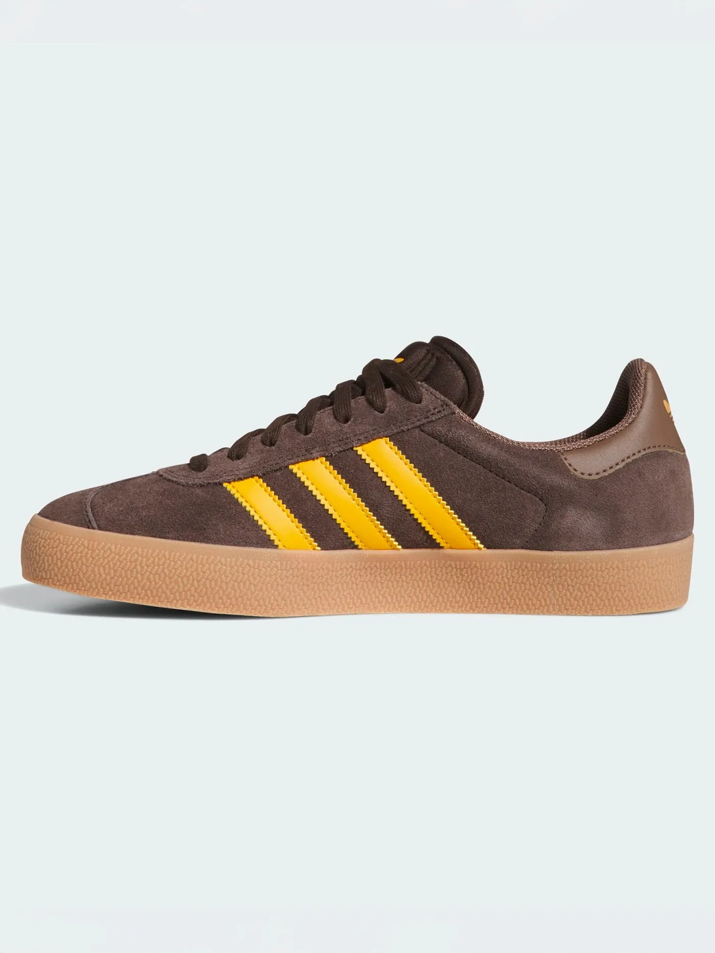 Soccer Shoes Adidas World Cup Gazelle ADV Dark Brown/Preloved Yellow/Earth Strata Shoes