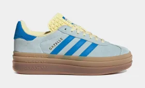 Gazelle Bold Womens Lifestyle Shoes (Almost Blue/Bright Blue/Almost Yellow) Adidas Clearance Golf Shoes