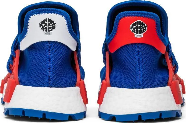 Pharrell x N.E.R.D. x Adidas NMD Human Race Trail Blue Shoes Men Women Sneaker !!! CYBER MONDAY SALE !!! Adidas Shoes With Dresses