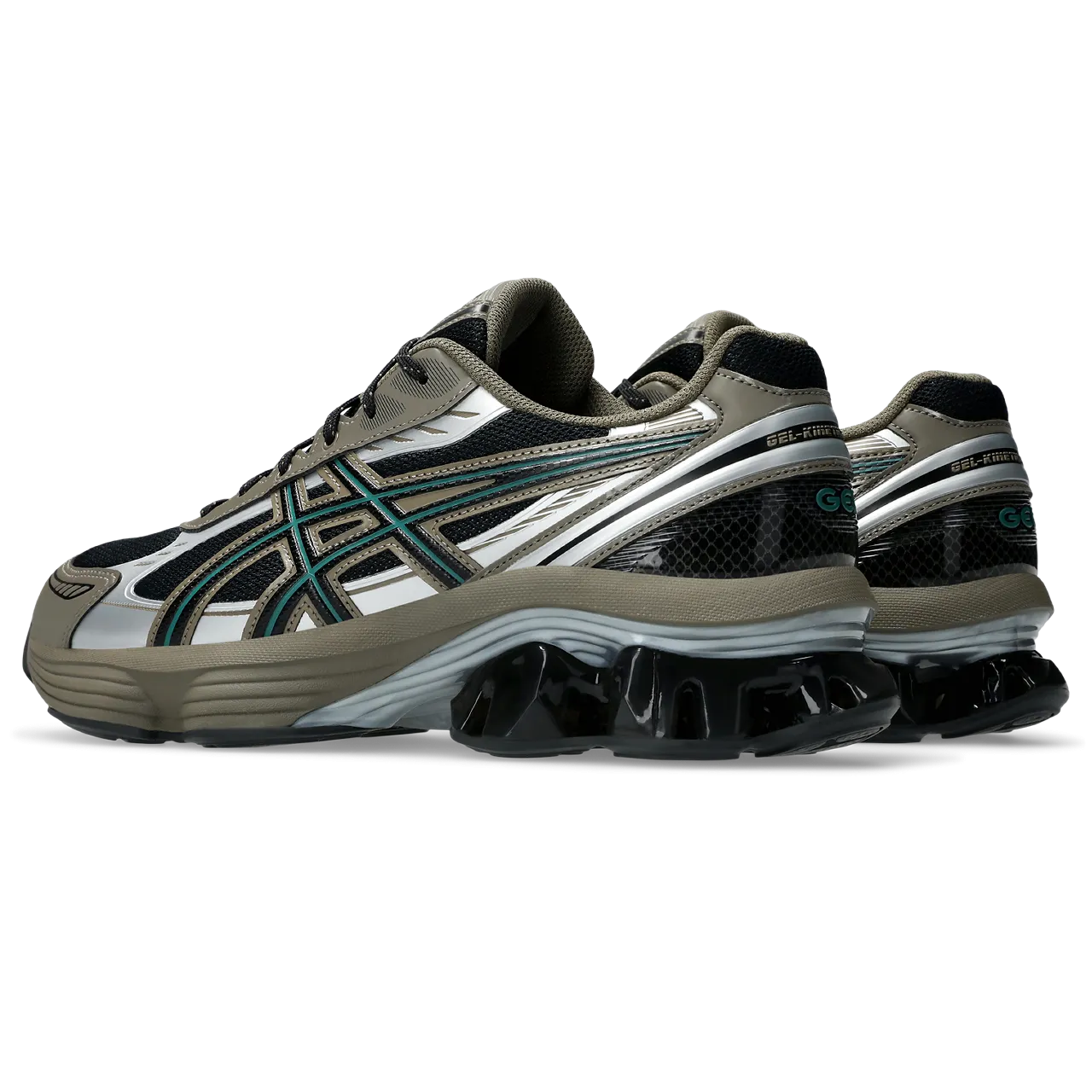 Asics Multi Purpose Shoes GEL-KINETIC FLUENT - BLACK / DARK TAUPE