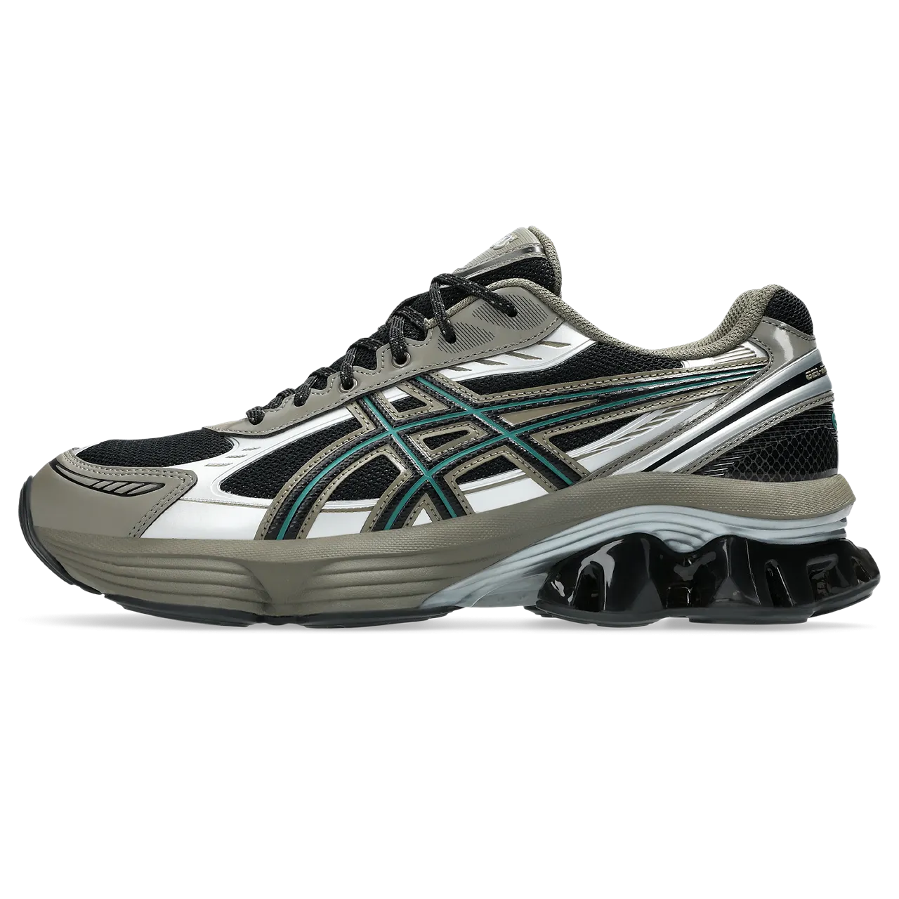 Pronation Asics Running Shoes GEL-KINETIC FLUENT - BLACK / DARK TAUPE