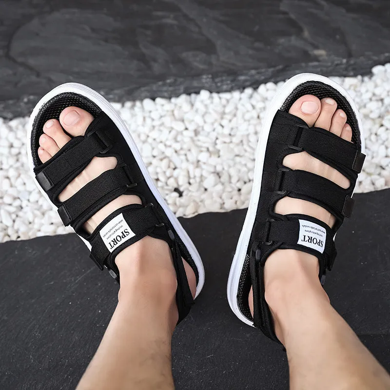 Platform Thong Sandals Men Beach Shoes Summer Men's Sandals Casual Non-Slip