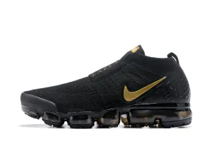 Nike Air Vapormax Moc 2 Black Gold Shoes Sneakers Men !!! CYBER MONDAY SALE !!! Non Marking Shoes Asics