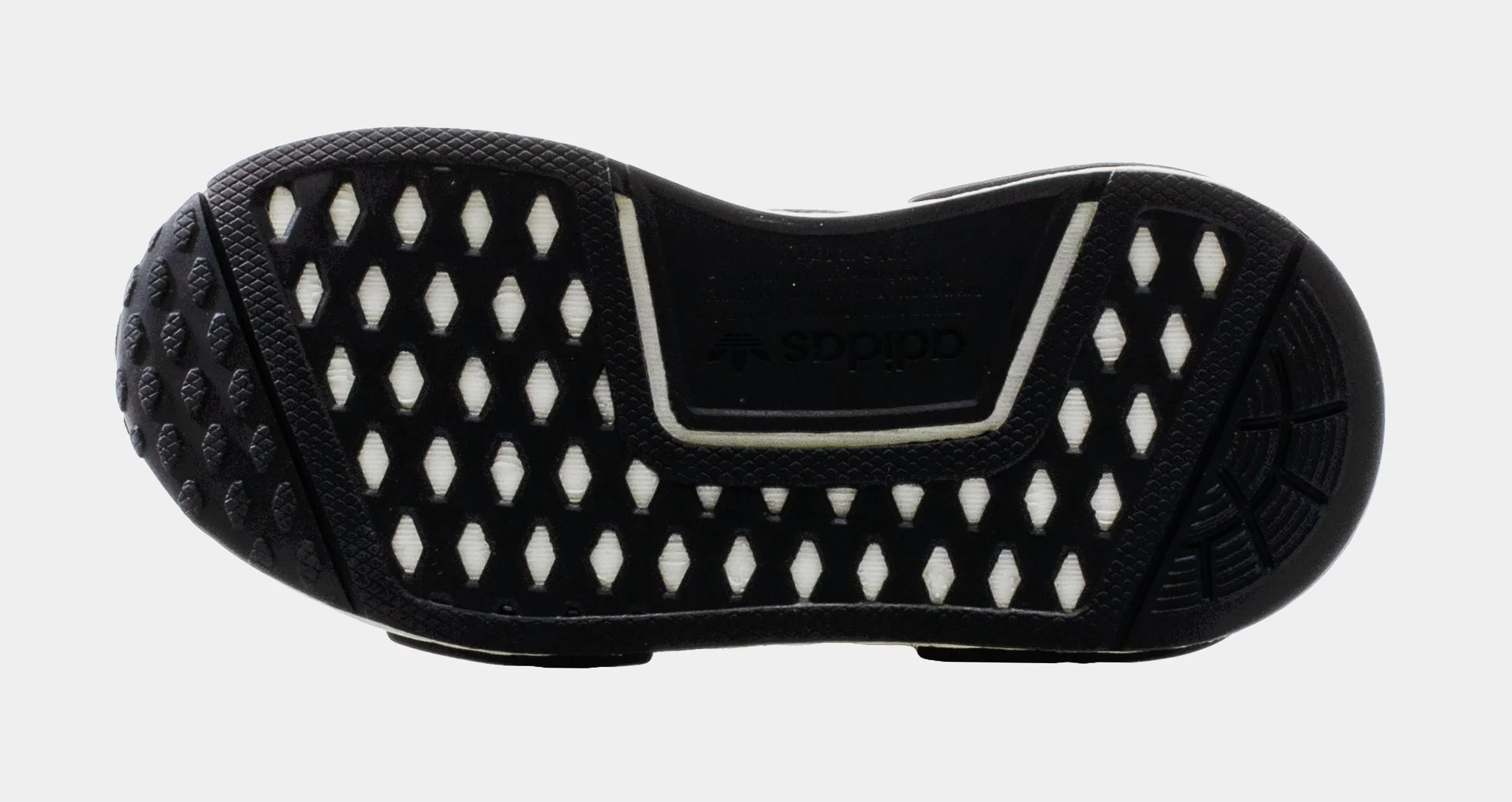 Adidas Megaride Shoes NMD R1 Infant Toddler Running Shoe (Black)