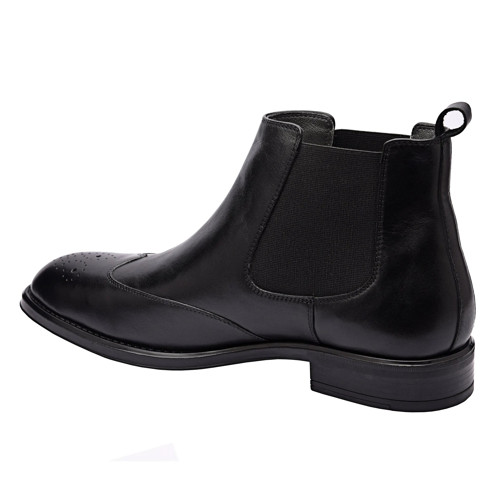 Gerard Wingtip Chelsea Boots Loafers With Black Jeans