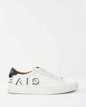 Givenchy White & Black Leather Reverse Low Top Sneakers - 41 MEN N Sneakers