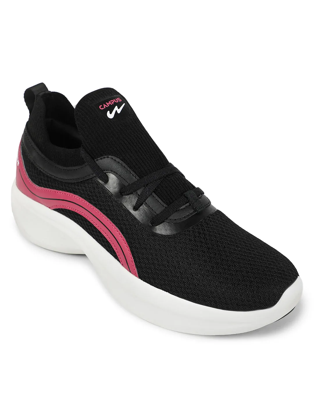 CAMMY Black Women's Running Shoes I Want To Run But I Don't Like Running Shoes