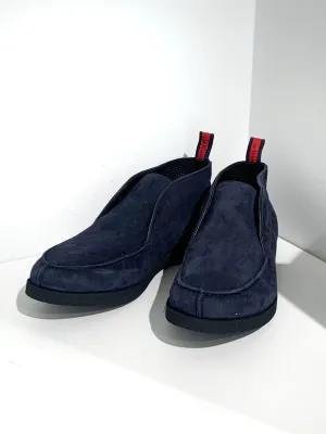 Goatskin ankle shoes Flatform Loafers