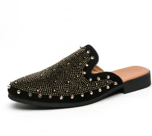 Best Loafers For Narrow Feet Gold Member Designer Gold Rivet Luxury Loafers