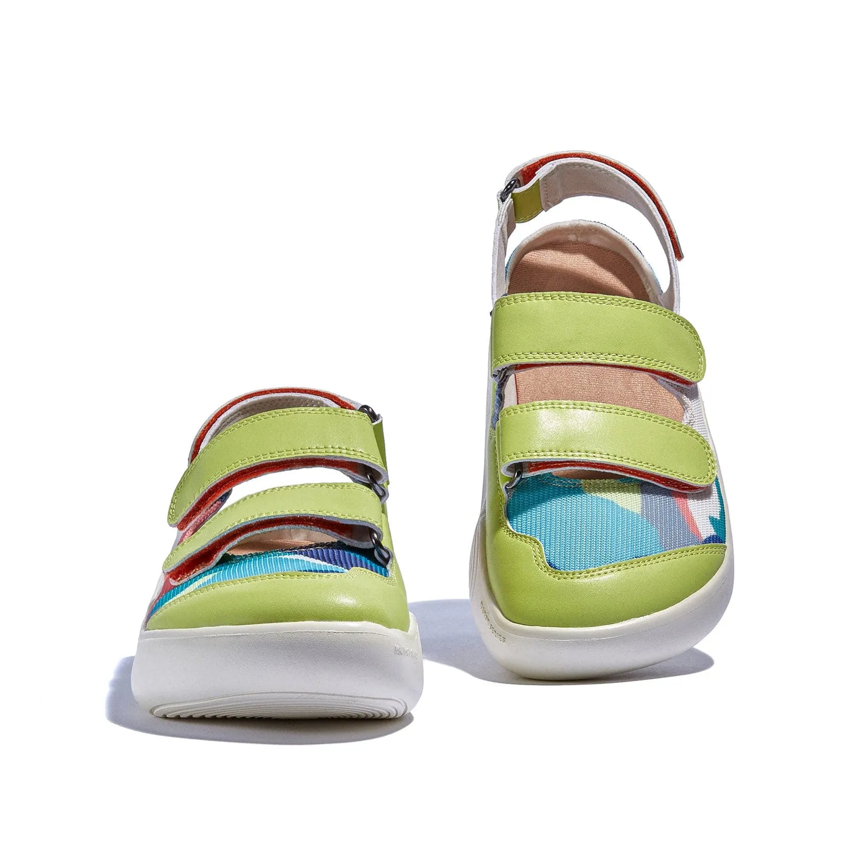 Green Wonderland Mahon III Women Womens Vans Slip On > Slip On