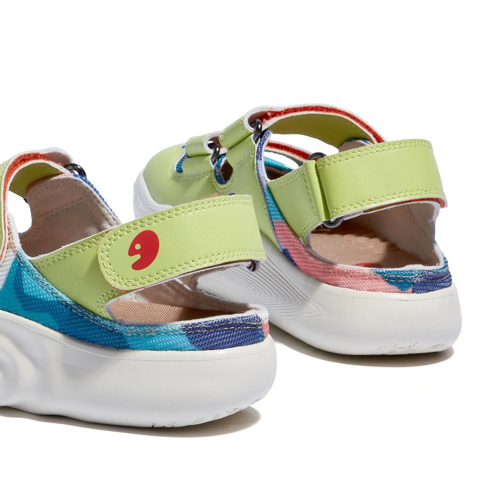 Slip On Mesh Shoes Green Wonderland Mahon III Women