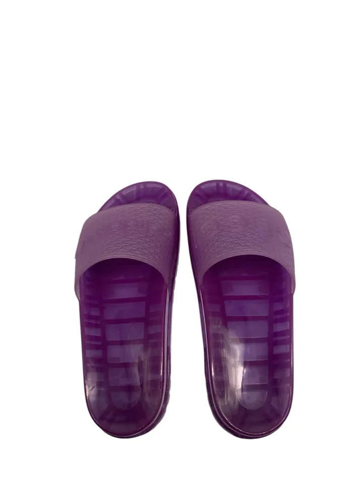 Gucci x Adidas  Rubber Logo Platform Sandals Women's Size 36 = US 6 Adidas Race Running Shoes