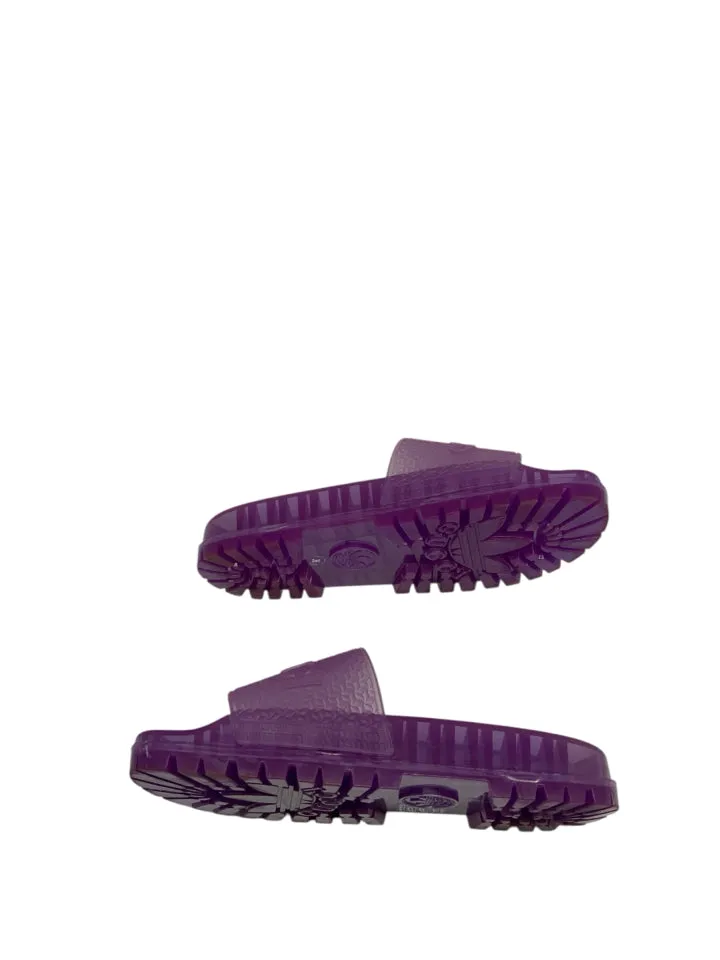 Gucci x Adidas  Rubber Logo Platform Sandals Women's Size 36 = US 6 Adidas Simpsons Shoes