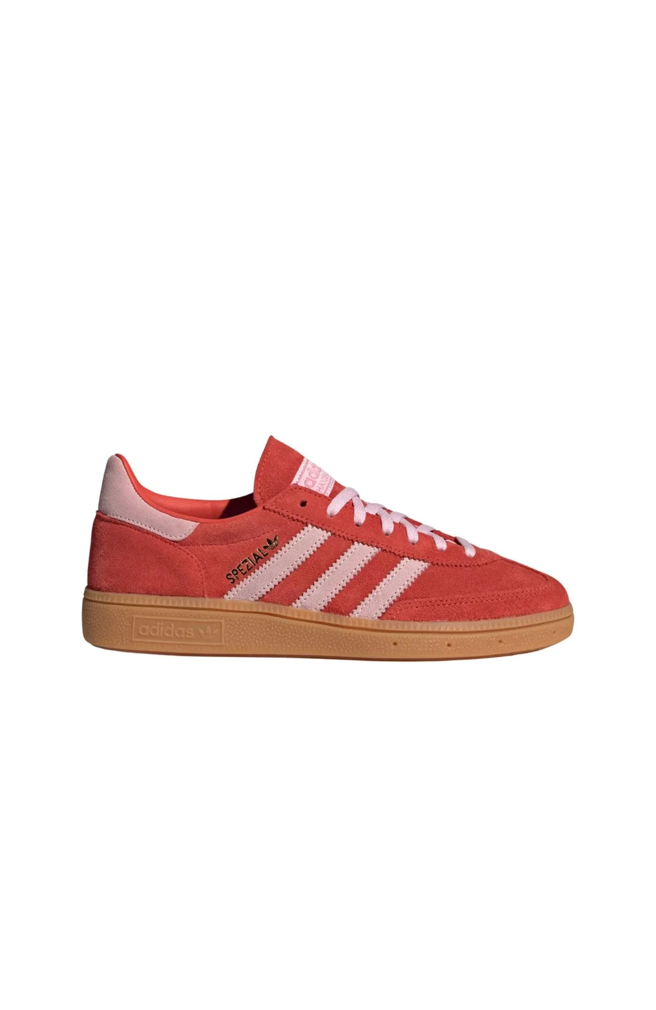 Handball Spezial W Bright Red Clear Pink Gum Adidas Anthony Edwards Shoes
