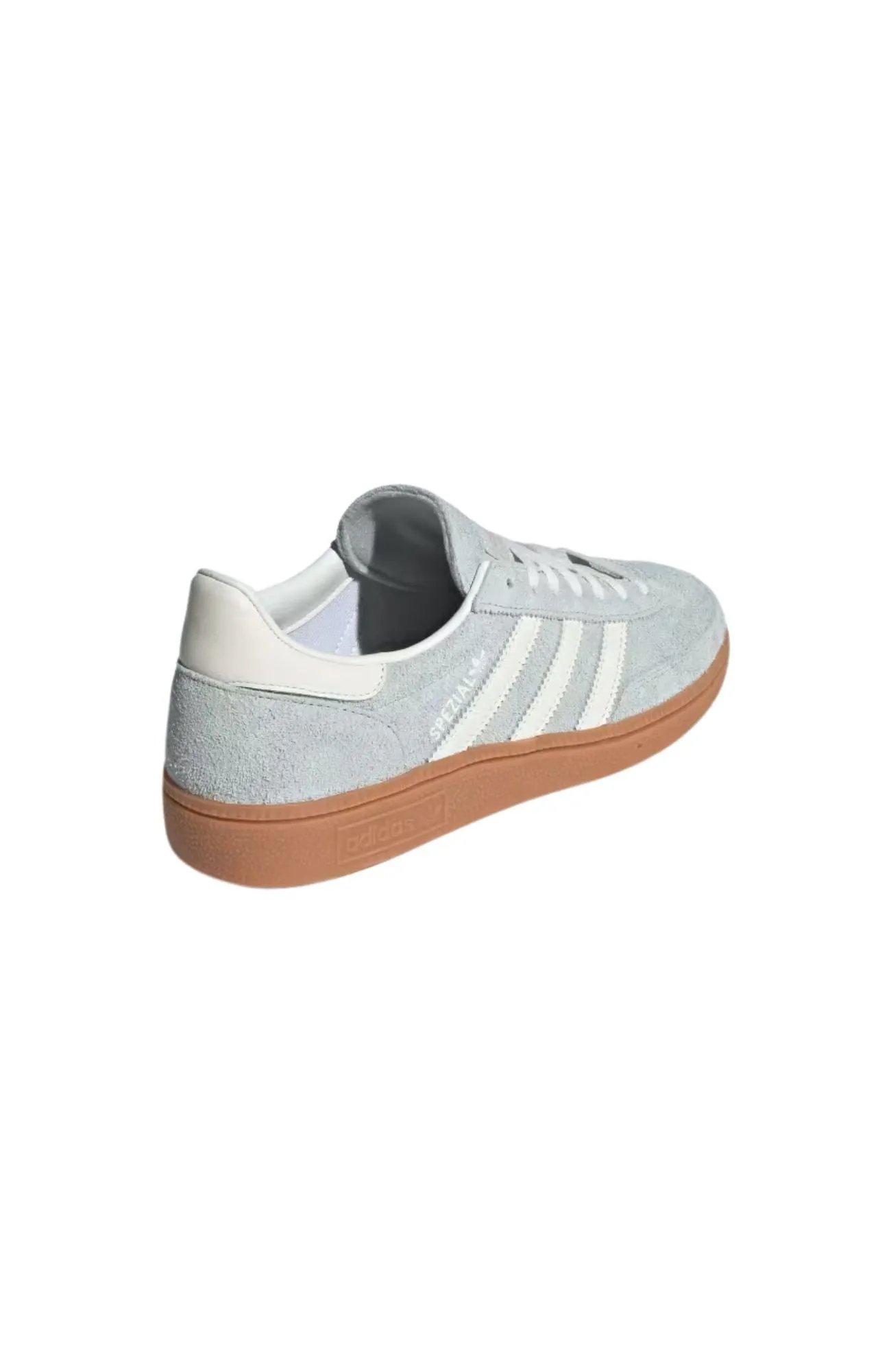 Laceless Adidas Shoes Handball Spezial W Wonder Silver Off White Gum