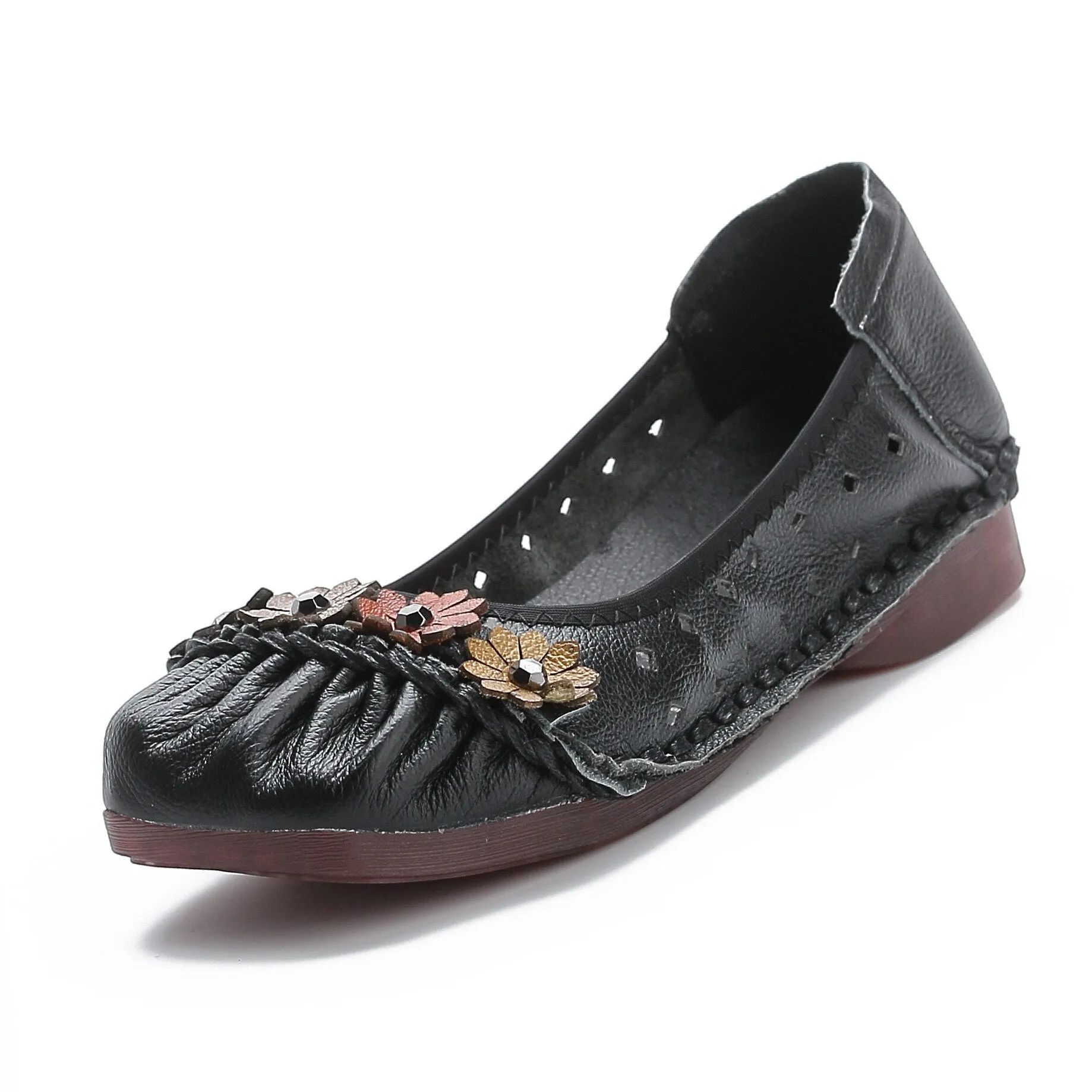 Genuine Leather Women Shoes Casual Luxury Brand Ladies Loafers Jeffrey Campbell Platform Loafers