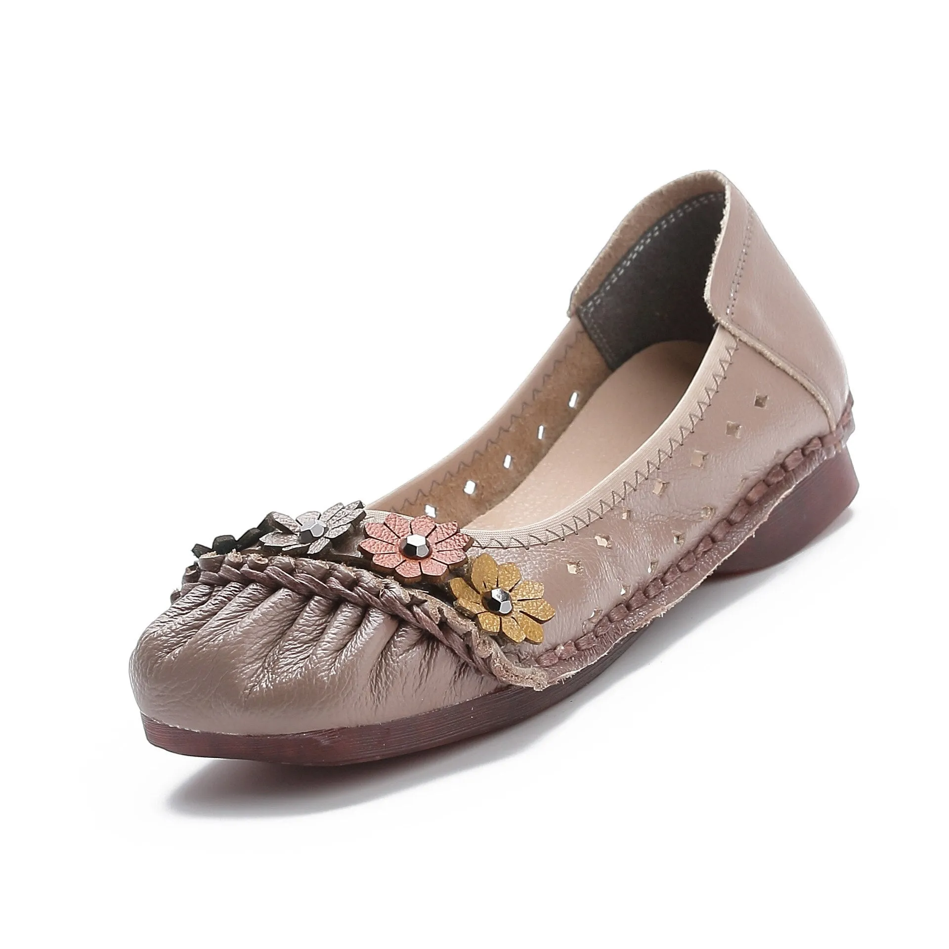 Bass Loafers Sale Genuine Leather Women Shoes Casual Luxury Brand Ladies Loafers