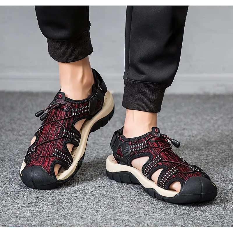 Sandals Chunky Platform Casual Men's Summer Sandals / Outdoor Gladiator Men Beach Shoes