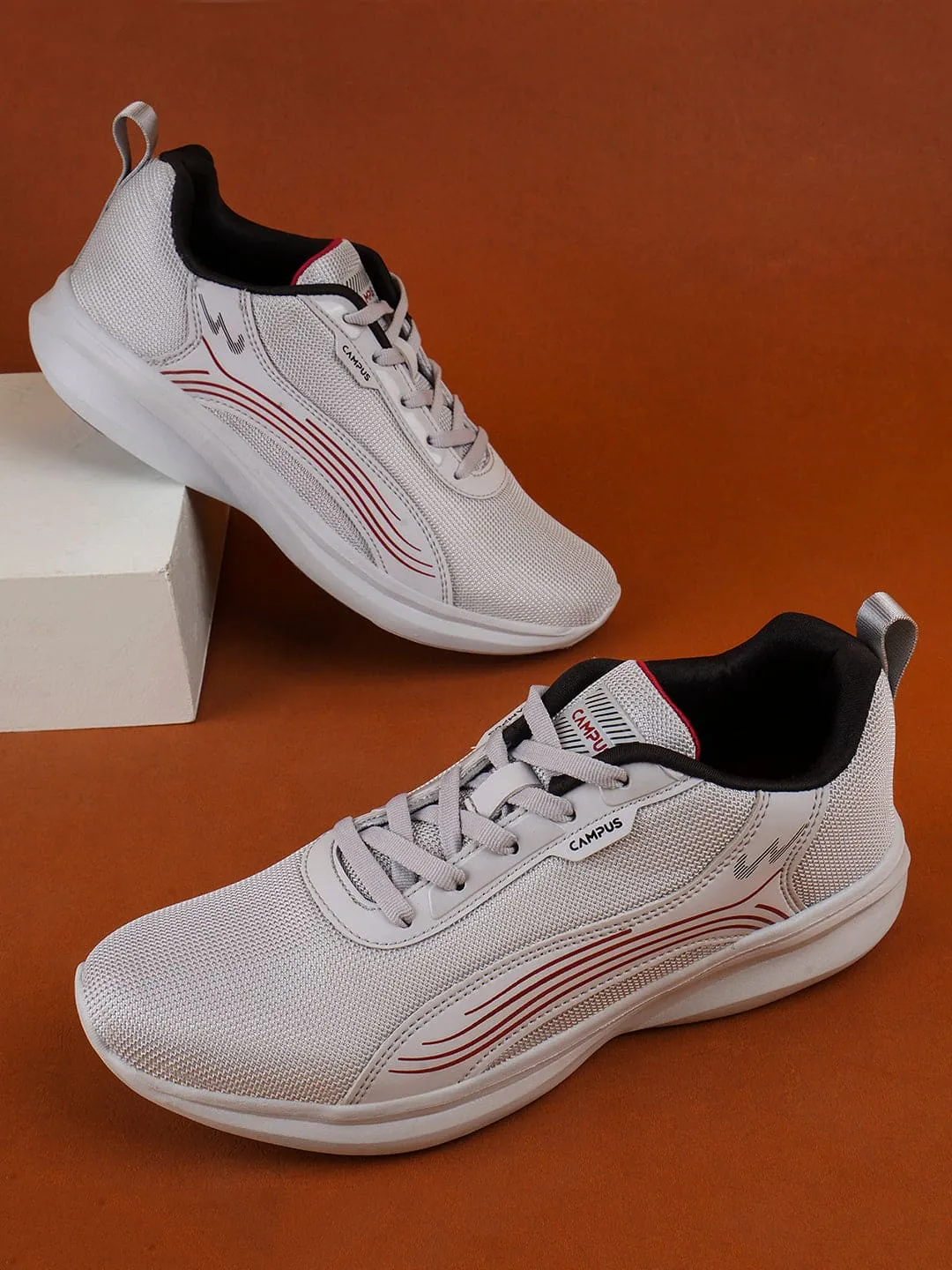 Good Running Shoes For Pronated Feet RUSH Grey Men's Running Shoes