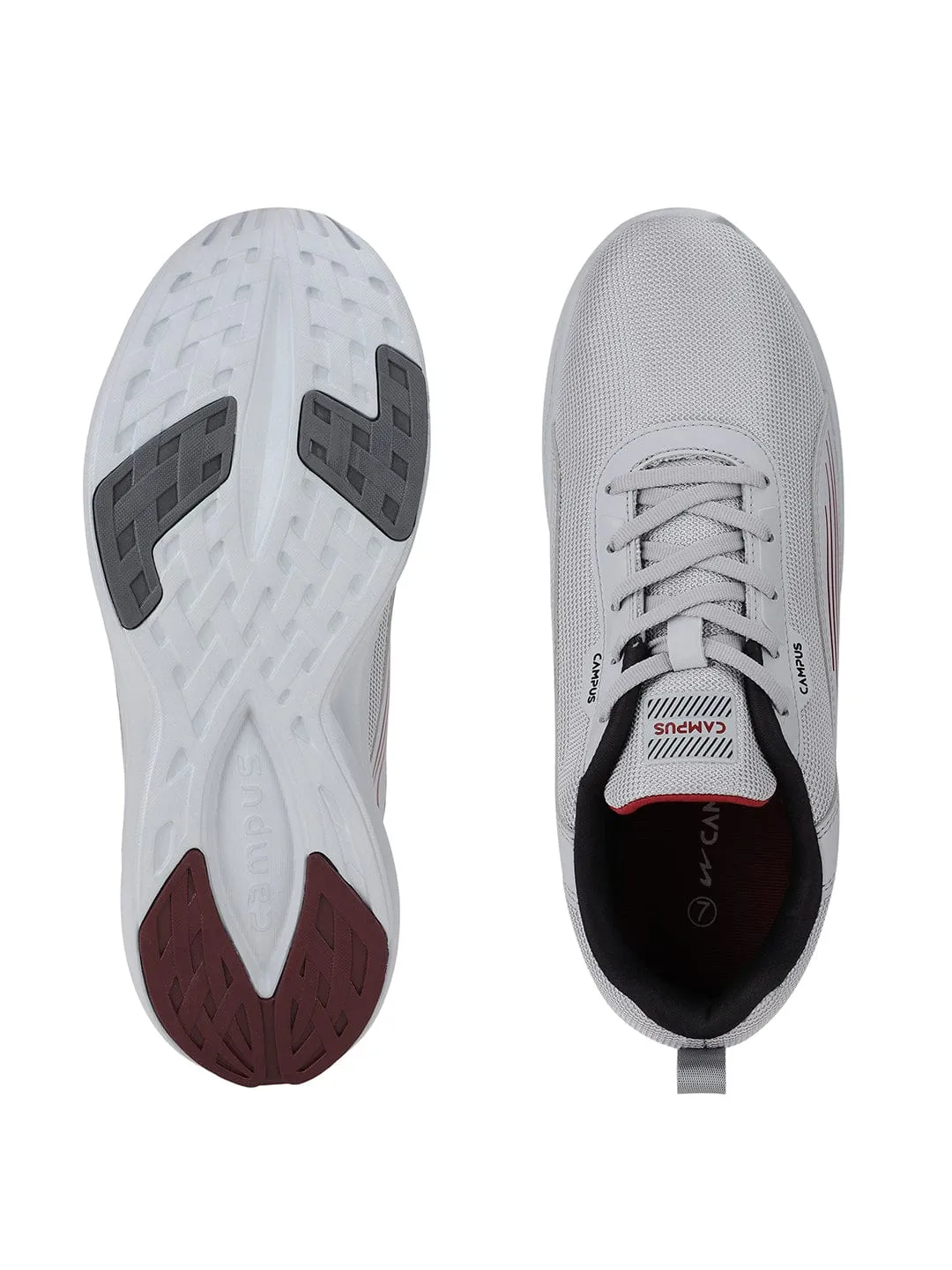 RUSH Grey Men's Running Shoes Best Road Running Shoes 2025