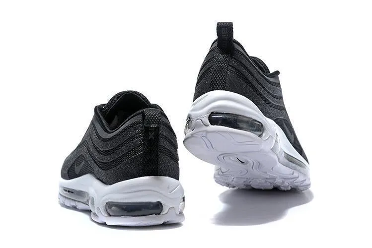 Low Price Asics Shoes Nike Air Max 97 LX  Swarovski Black White Shoes Sale Men Size US 7-11