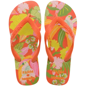 Flip Flop Cowboy Boots Havaianas X Farm Rio Neon Florals Flip Flops
