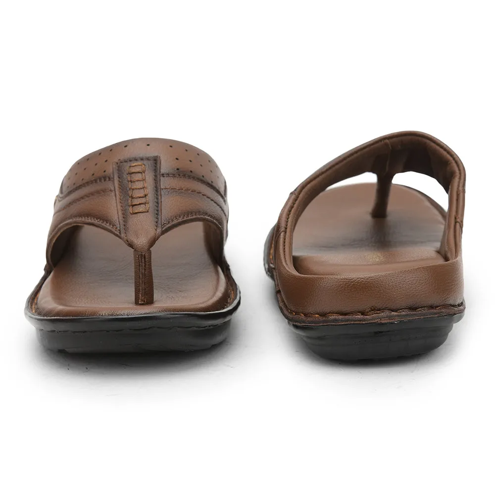 Hands Free Slippers Healers Casual Slipper For Men (Tan) ER-56 By Liberty