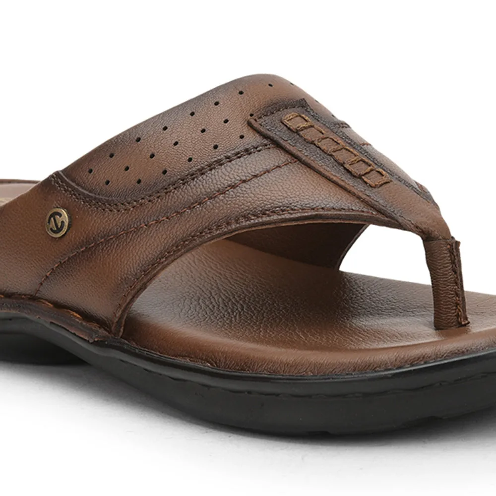 Healers Casual Slipper For Men (Tan) ER-56 By Liberty Slippers Latest