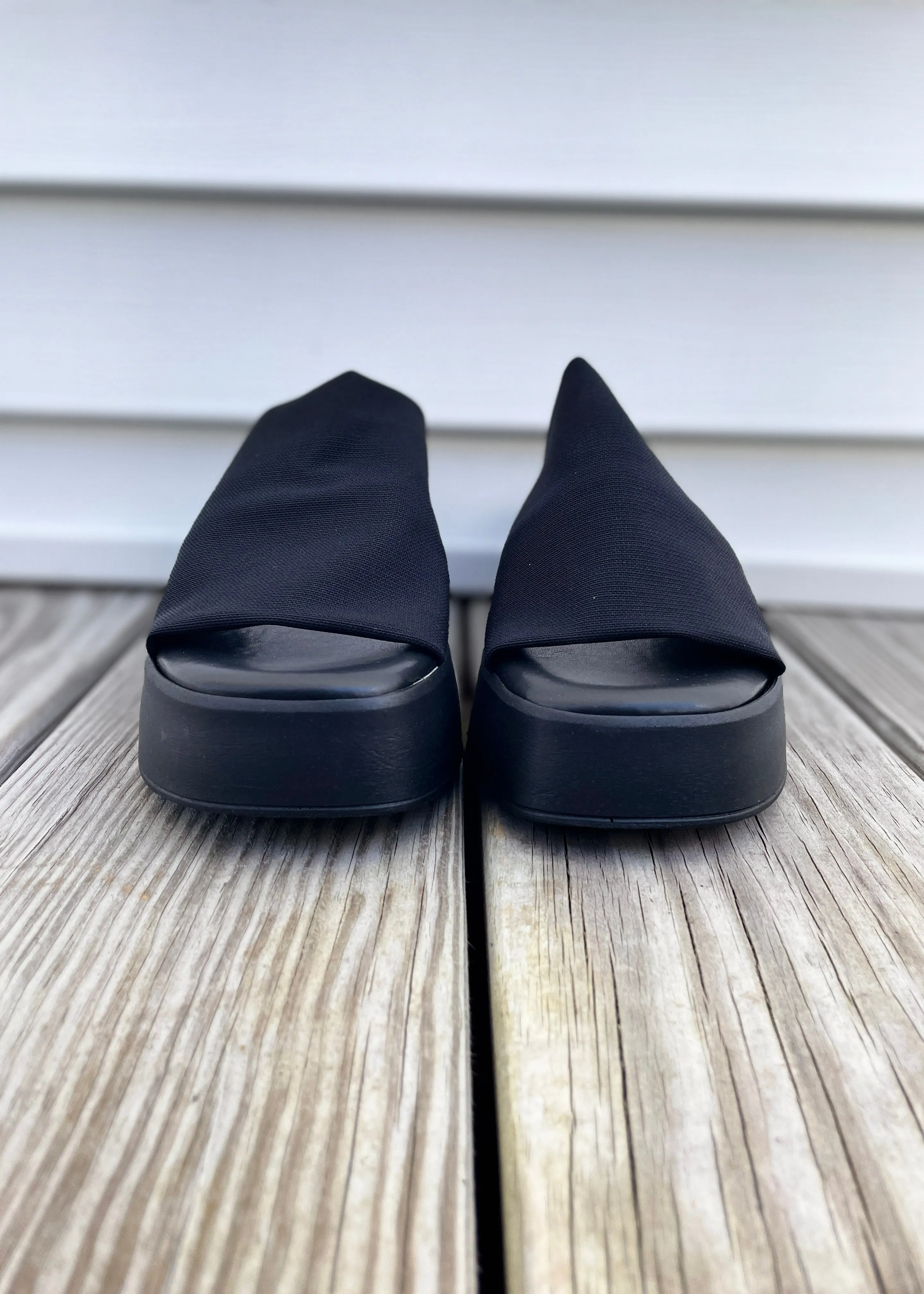 stretch platform slide Sandals Over The Water Bungalow