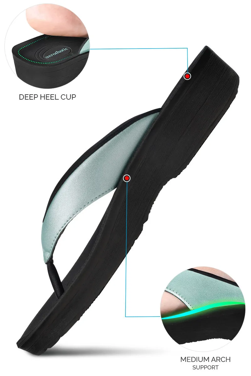 Flip Flop Farmer Aerothotic - Pearly Fume Women's Comfortable Flip-Flops Sandal