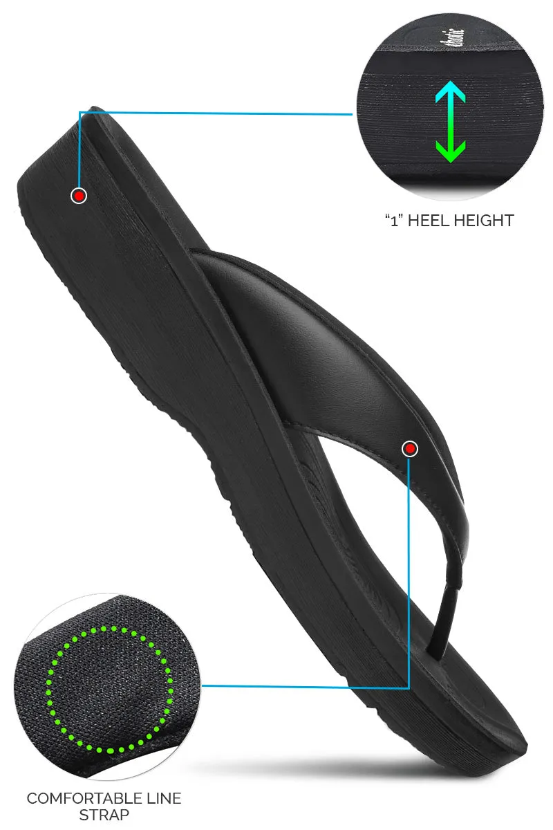 Aerothotic - Pearly Fume Women's Comfortable Flip-Flops Sandal Thin Flip Flops