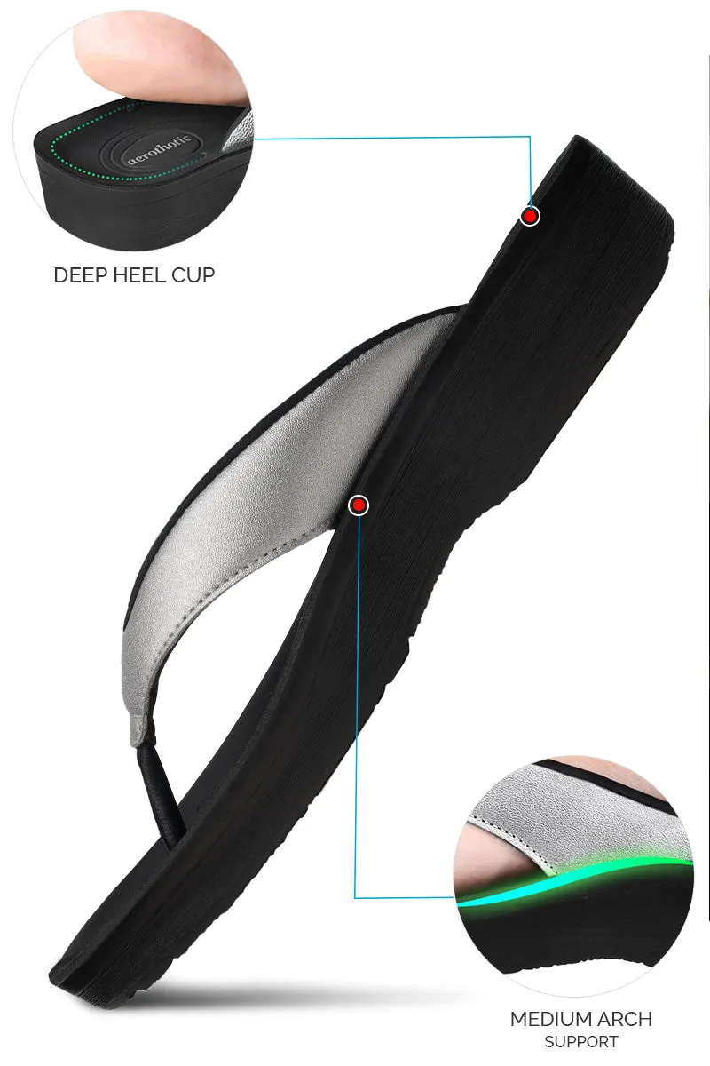 Skull Flip Flops Aerothotic - Pearly Fume Women's Comfortable Flip-Flops Sandal