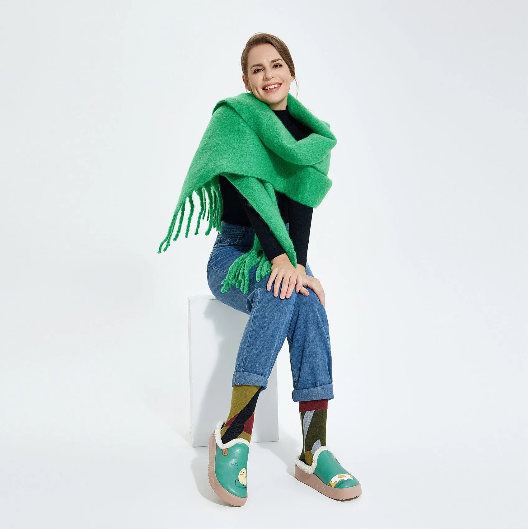 Here's Your Breakfast Fuerteventura VII Women Work Slip Ons