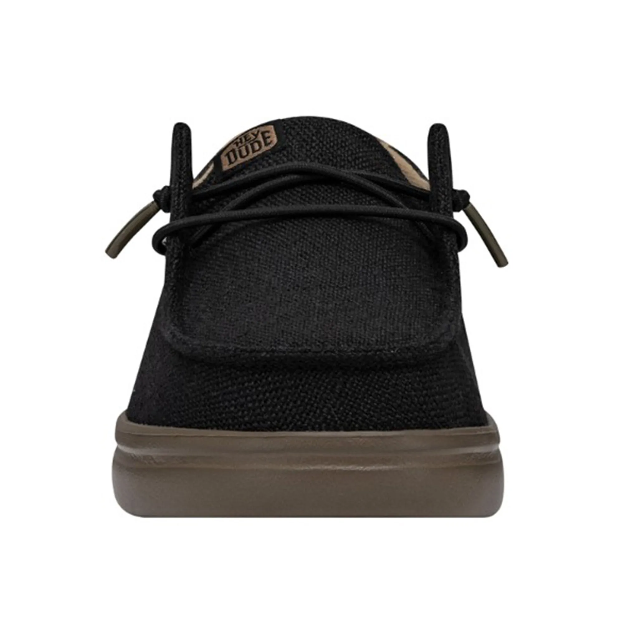 Slip On Trekking Shoes Hey Dude  Wendy Rise Leo Black Shoes